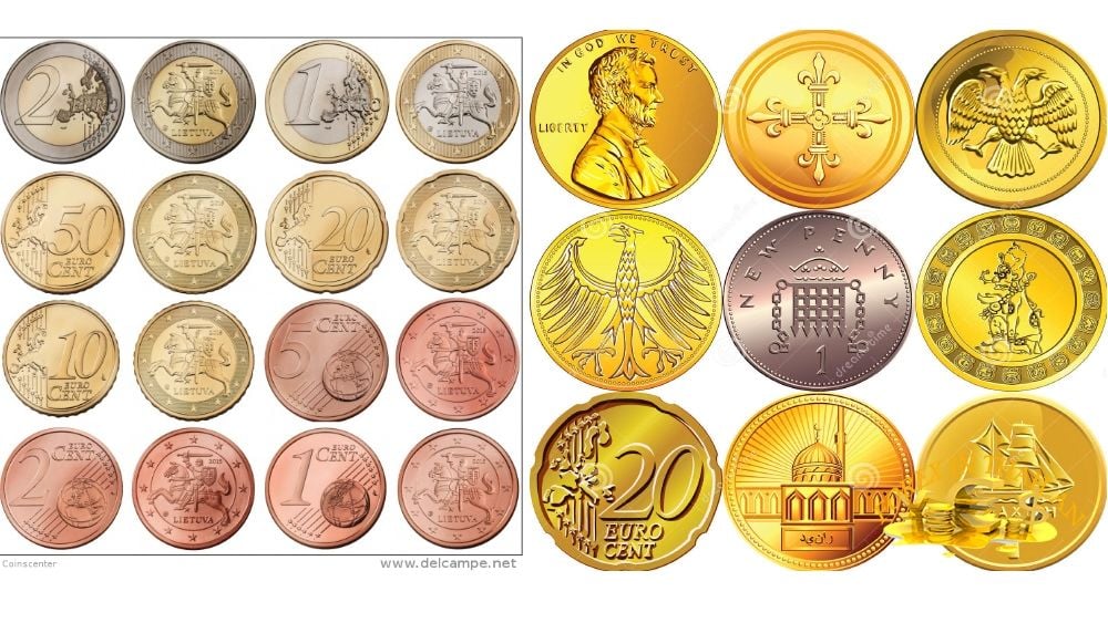 vector-set-money-coins-different-countries