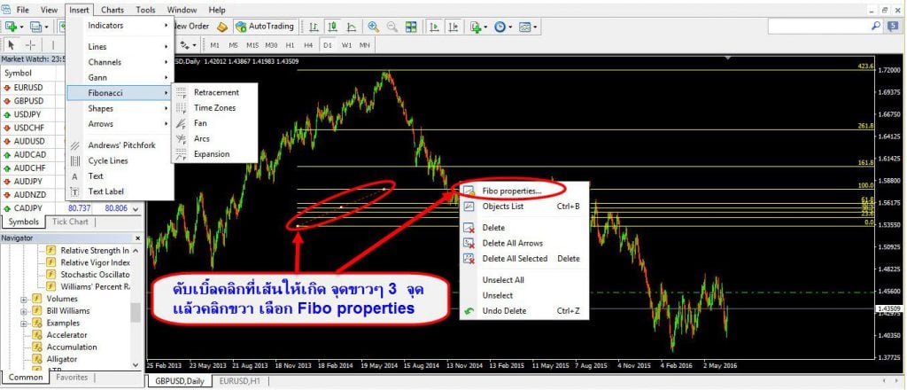 Setting-Fibonacci-Retracement