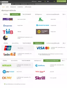 วิธีฝากเงินรับโบนัส 100% FBS (ผ่านธนาคารออนไลน์) Deposits and withdrawals into account FBS broker