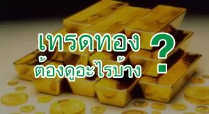 เทรดทองคำ (XAUUSD, GOLD) ต้องดูอะไรบ้าง ? เทรดทอง ต้องดูอะไรบ้าง