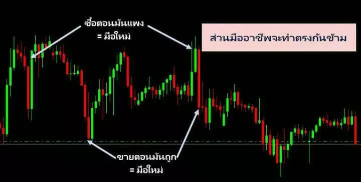 ซื้อถูกขายแพง ซื้อแพงขายถูก (มืออาชีพ vs ทั่วไป) 3 pro vs amateur forex trader 1 forex ประเทศไทย forexinthai