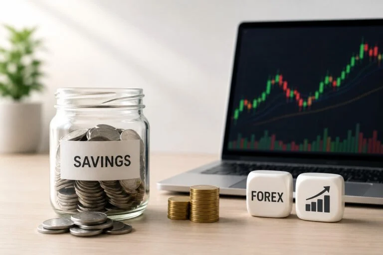 เปรียบเทียบกับตัวอย่างกำไรจากการเทรด forex