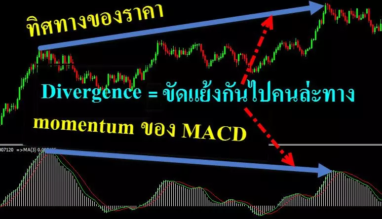 MACD คืออะไร ประโยชน์ และ วิธีใช้งาน 7 convergence