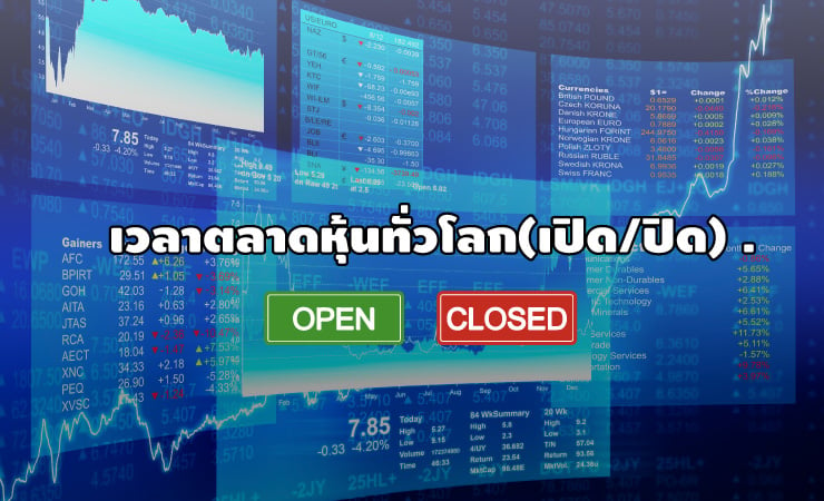 เวลาตลาดหุ้นทั่วโลก(เปิด/ปิด) - Forex In Thai