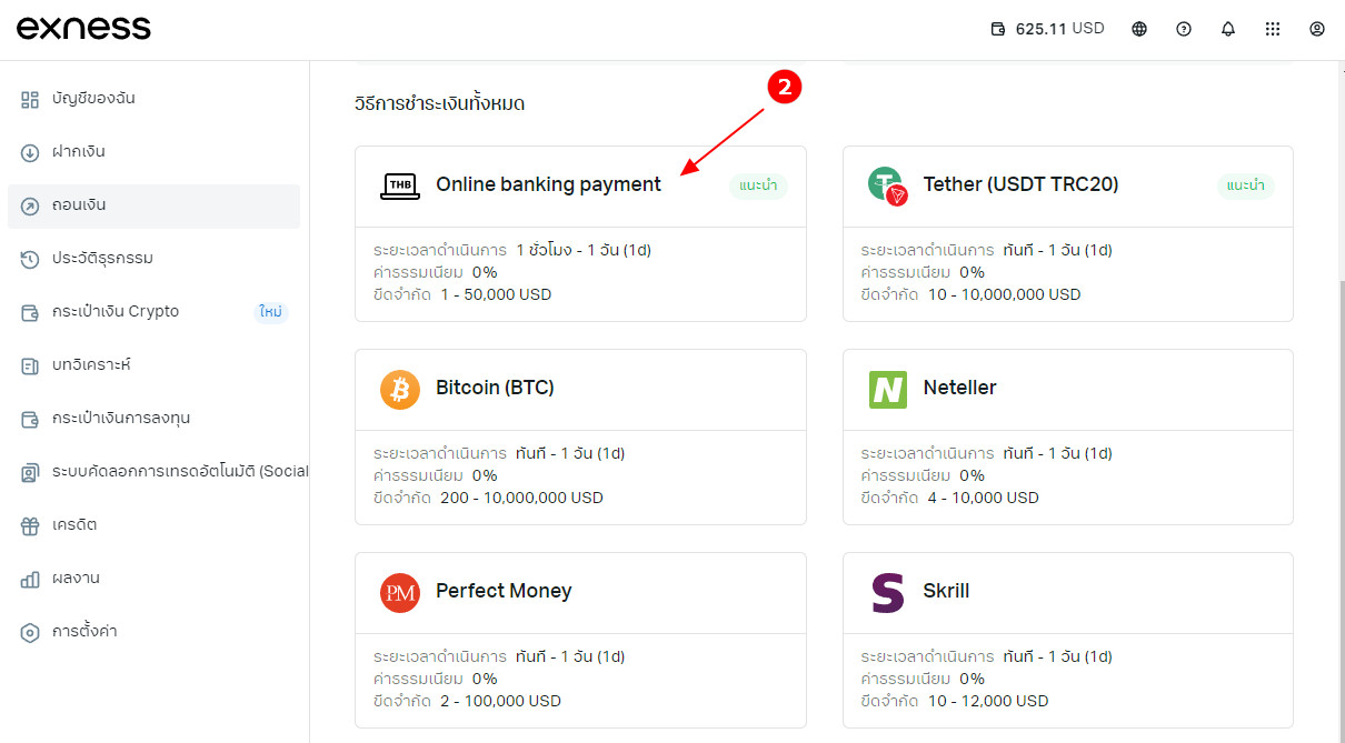 วิธีถอนเงิน Exness เข้าบัญชีธนาคาร ในประเทศไทย | Forex In Thai