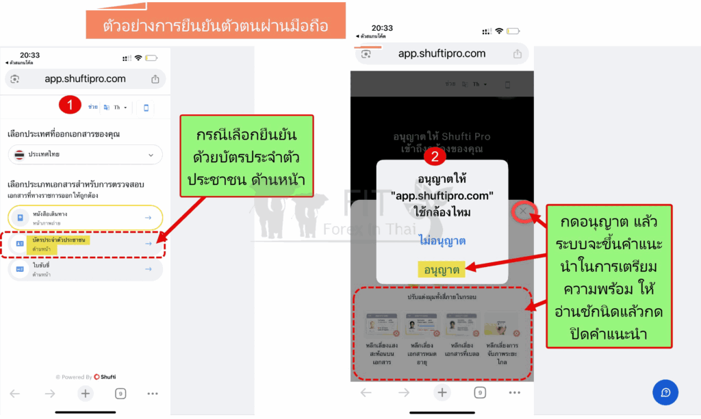 วิธีเปิดบัญชี XM และการใช้โปรแกรมเทรด 2025 24 การยืนยันตัวตน 10 1
