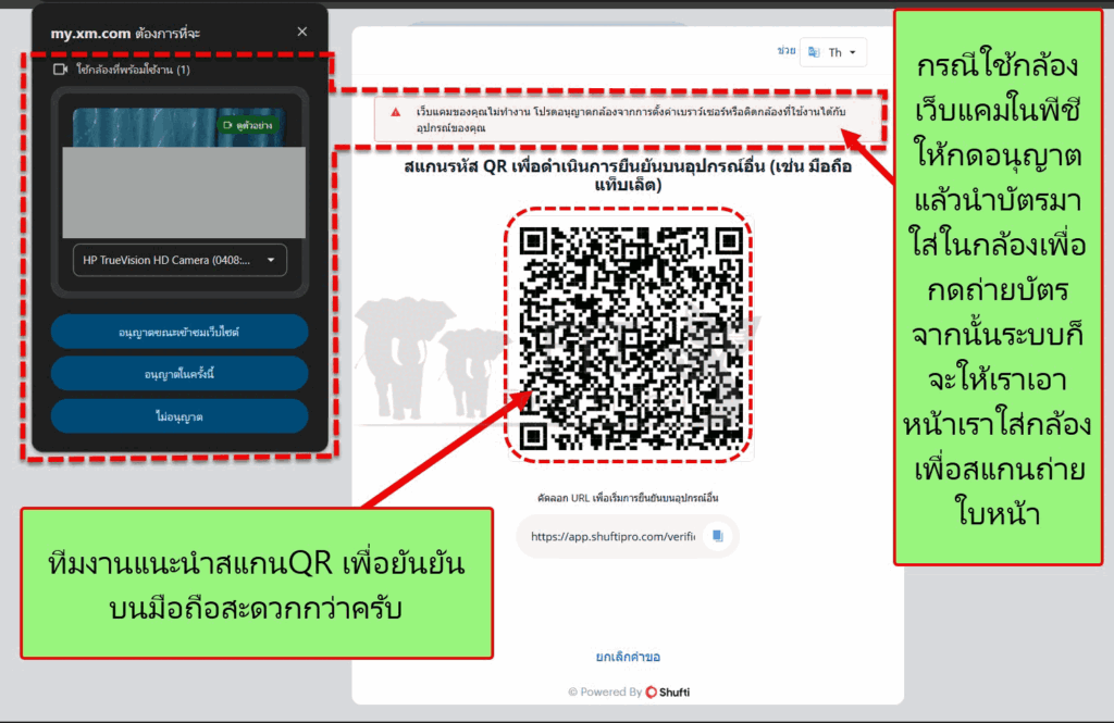 วิธีเปิดบัญชี XM และการใช้โปรแกรมเทรด 2025 22 การยืนยันตัวตน 9