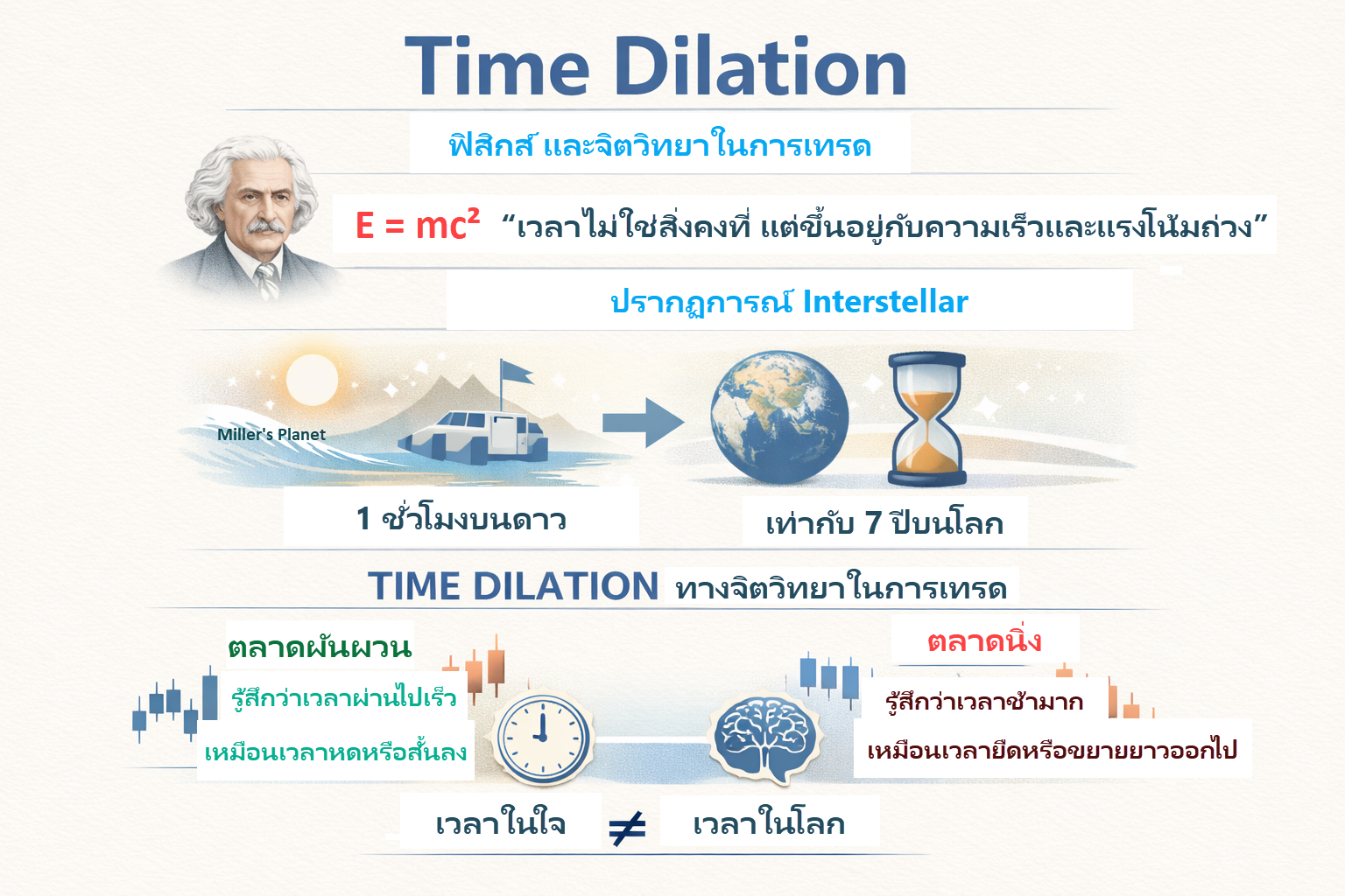 time dilation จิตวิทยาเทรด forex mindfulness trader a